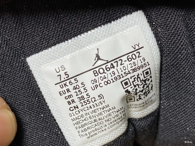 Bmlin Shoes 1 Mid Jordan Air BQ6472-602 Powder (W) Iridescent Dirty 0713